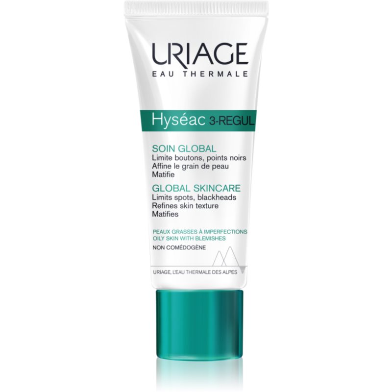 Uriage Hyséac 3-Regul Global Skincare інтенсивний догляд для шкіри з недоліками 40 мл