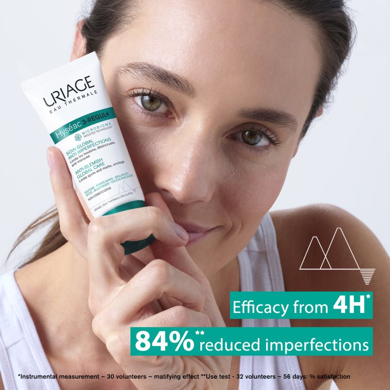 Uriage Hyséac 3-Regul Global Skincare Intensive Treatment For Skin With Imperfections 40 Ml