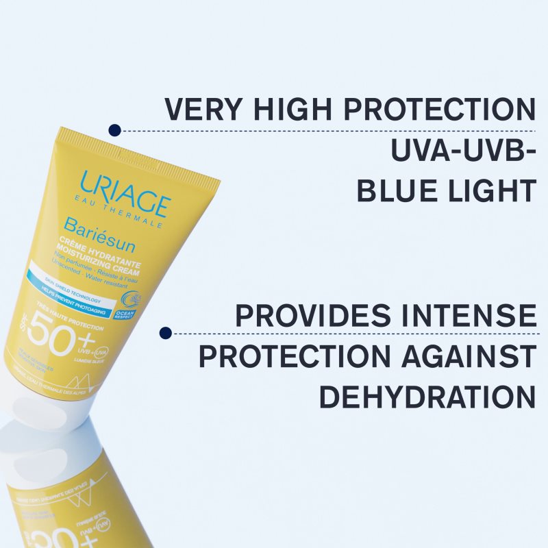 Uriage Bariésun Repair Balm захисний крем для обличчя та тіла SPF 50+ 50 мл