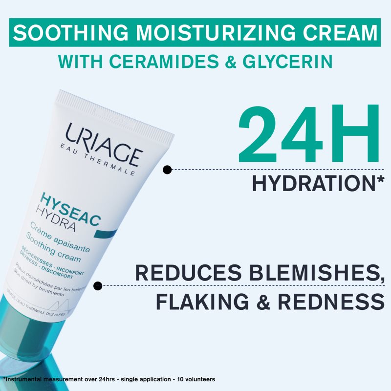 Uriage Hyséac Hydra Soothing Cream soothing cream for acne-prone skin 40 ml
