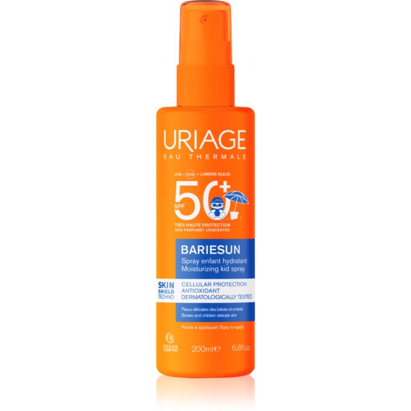 Uriage Bariésun Moisturizing Kid Spray SPF50+ opalovací sprej pro děti SPF 50+ 200 ml