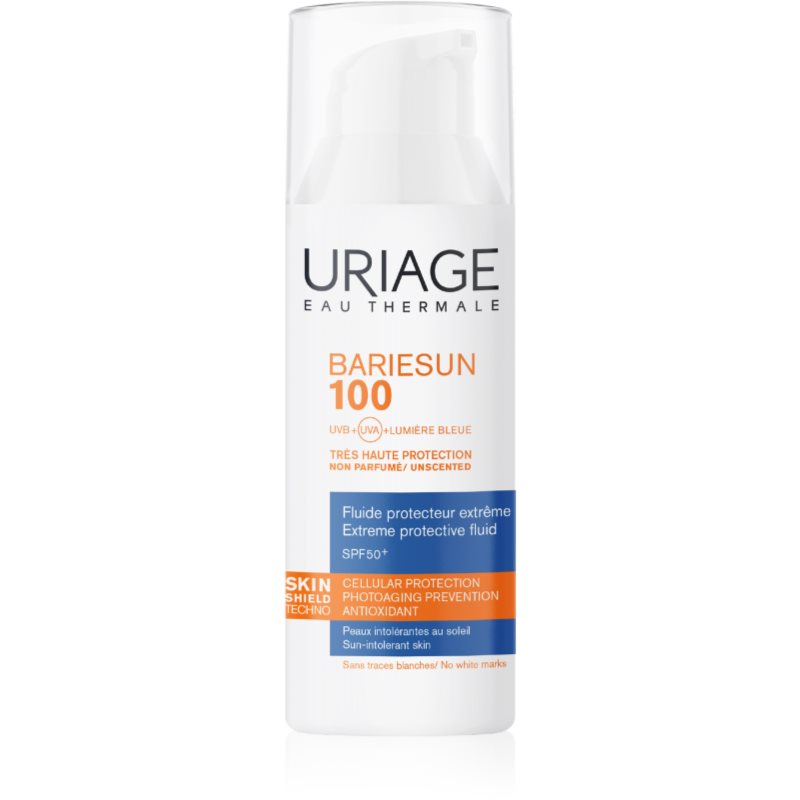 Uriage BariéSun 100 Extreme Protective Fluid Spf 50+ Lozione Protettiva Per Pelli Molto Sensibili E Intolleranti Spf 50+ 50 Ml-image
