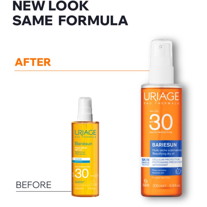 Uriage Bariésun Dry Oil SPF 30 suchý olej na opalování SPF 30 200 ml (obrázek 8)