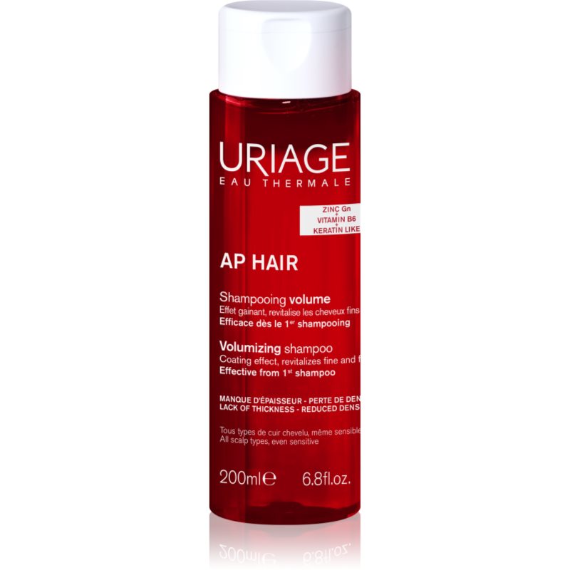 Uriage AP HAIR Volumizing Shampoo objemový šampón pre rednúce vlasy 200 ml