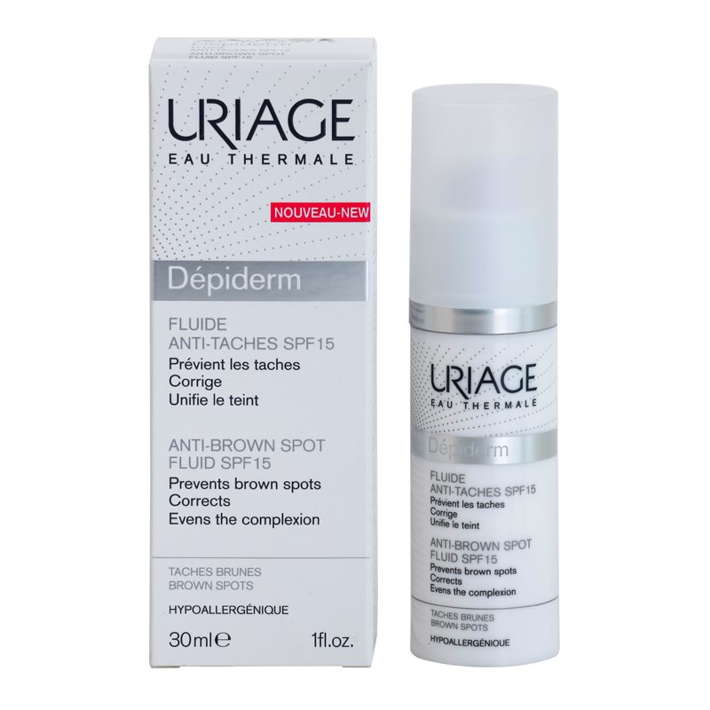 

Uriage Dépiderm флюїд проти пігментних плям SPF 15