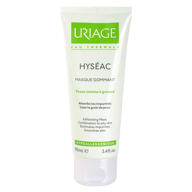 Uriage Hyséac Exfoliating Mask маска-пілінг для комбінованої та жирної шкіри 100 мл