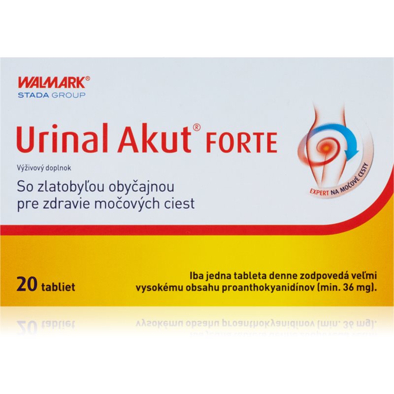 Urinal potravinový doplnok na podporu zdravia močových ciest 20 tbl