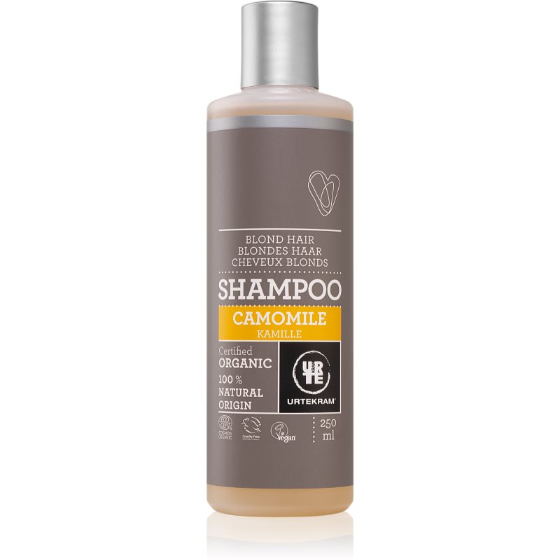Urtekram Camomile plaukų šampūnas visų tipų šviesiems plaukams 250 ml