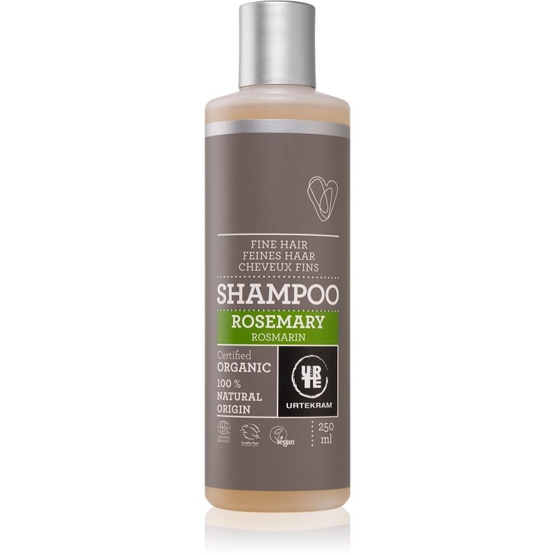 Urtekram Rosemary plaukų šampūnas ploniems plaukams 250 ml
