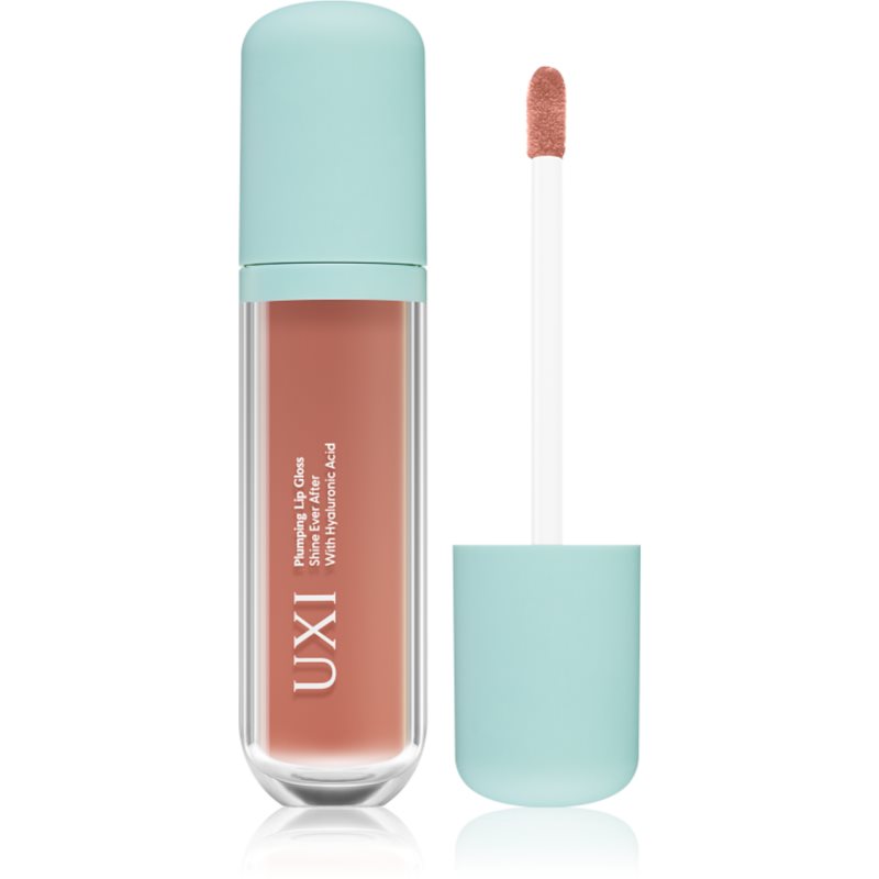 UXI BEAUTY Plumping Lip Gloss Plumping Lip Gloss With Hyaluronic Acid Peach Perfect 5 Ml