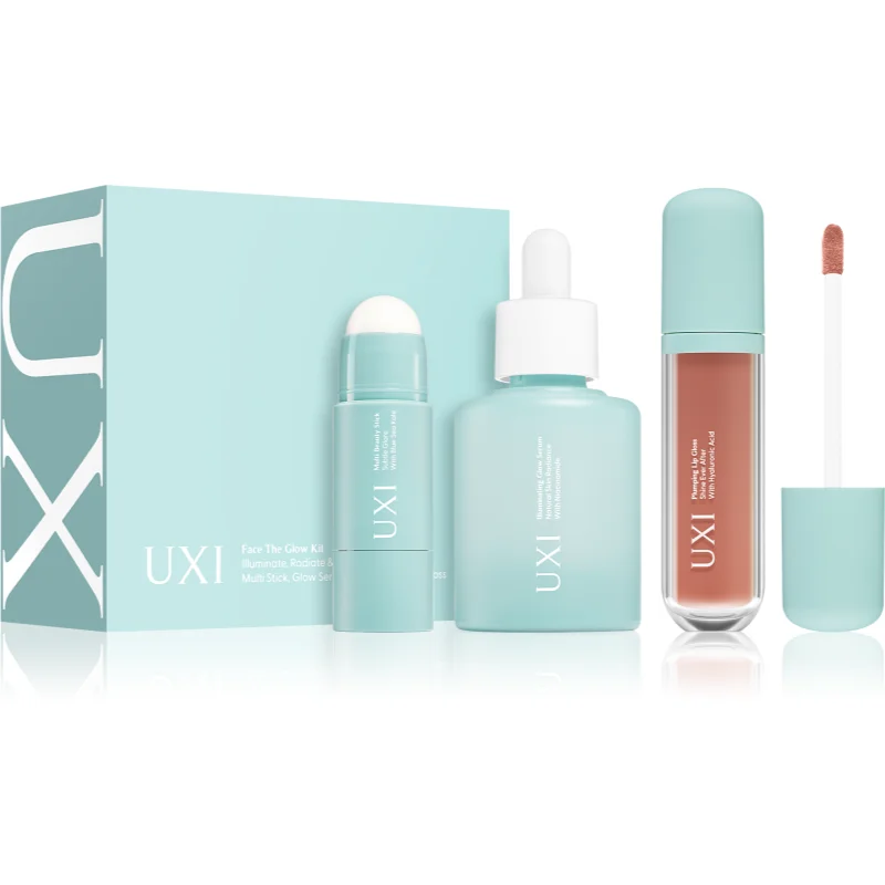 UXI BEAUTY Face the Glow Kit ensemble pour une peau éclatante Perfect pearls female