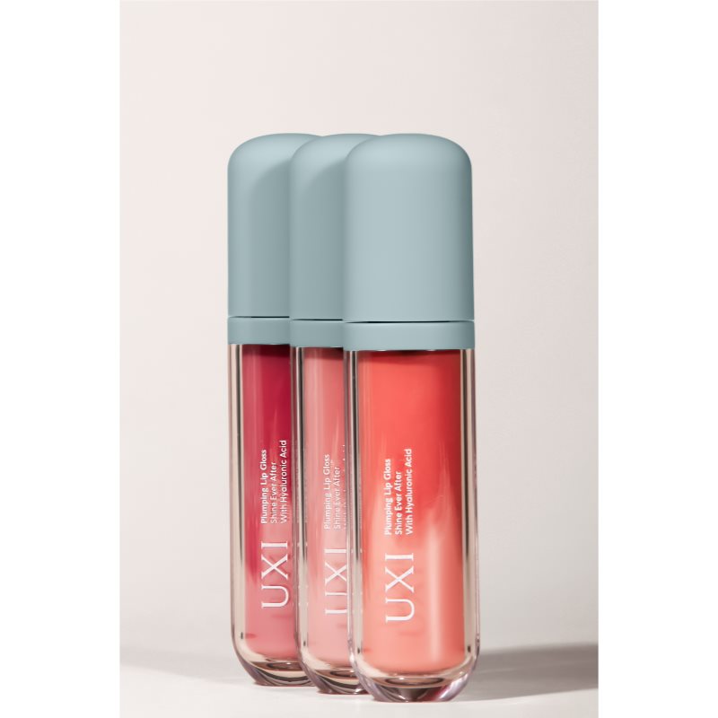 UXI BEAUTY Plumping Lip Gloss блиск для губ для збільшення об'єму з гіалуроновою кислотою Peach Perfect 5 мл