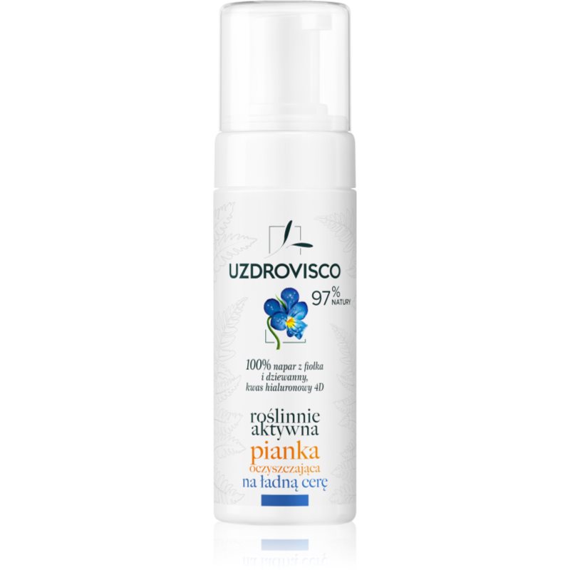 Uzdrovisco Violet Facial Cleansing Foam mousse nettoyante hydratante visage 150 ml female