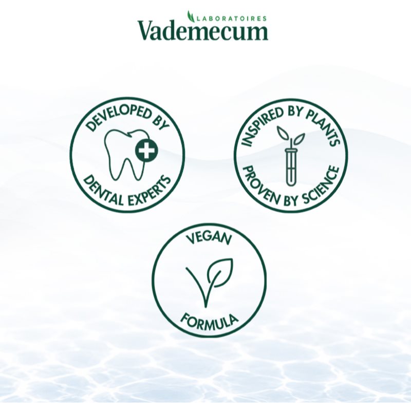 Vademecum 2 in1 Menthol Fresh zubní pasta a ústní voda 2 v 1 75 ml (obrázek 5)