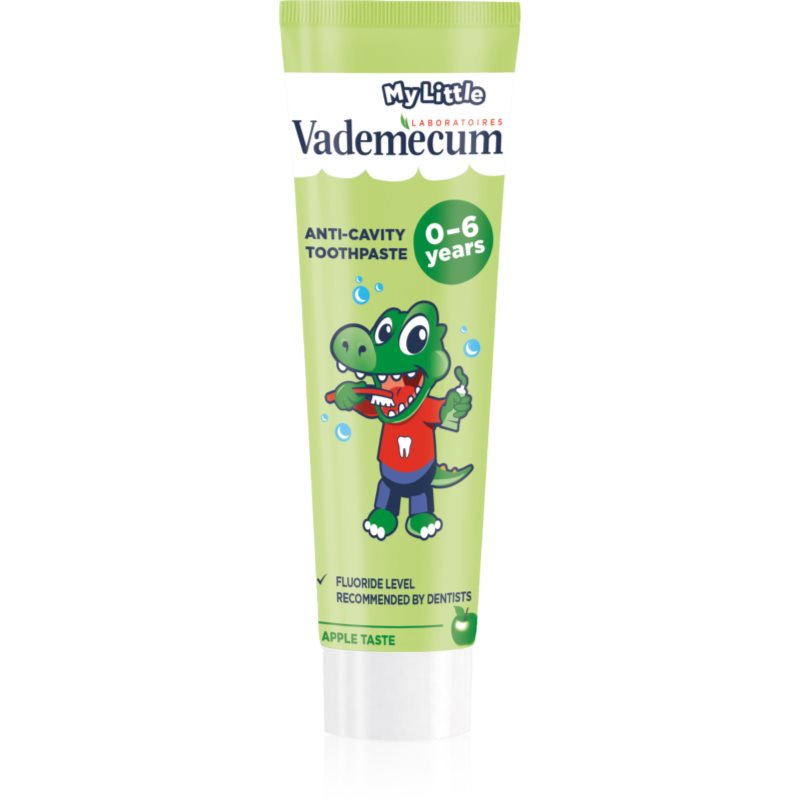 Vademecum My Little Apple dětská zubní pasta s fluoridem jablko 50 ml