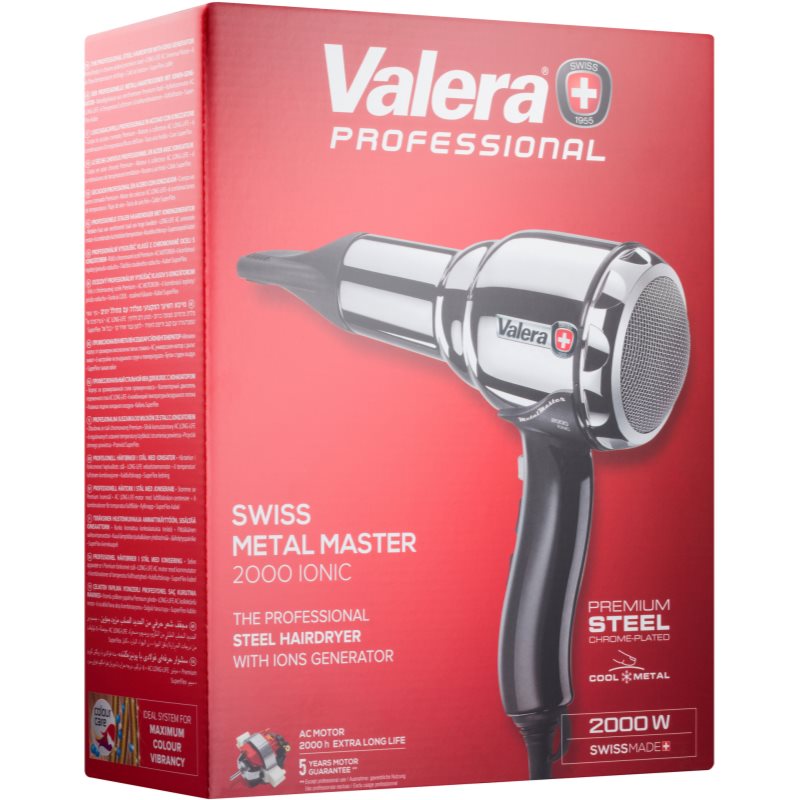 

Valera Swiss Metal Master 2000 Ionic професійний фен для волосся з іонізатором