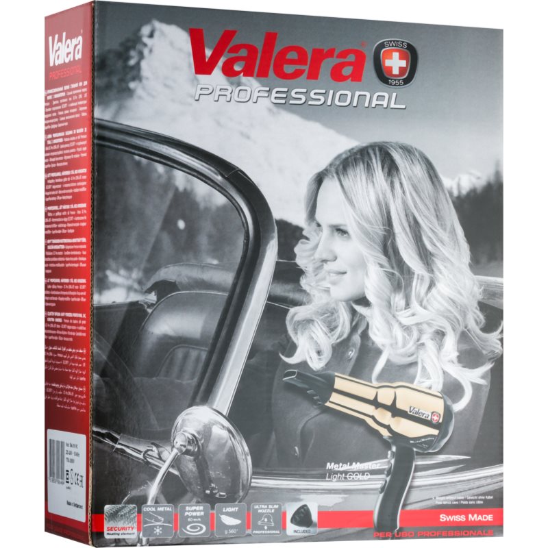 

Valera Metal Master Light Ionic Rotocord професійний фен для волосся з іонізатором тип 584.01/I