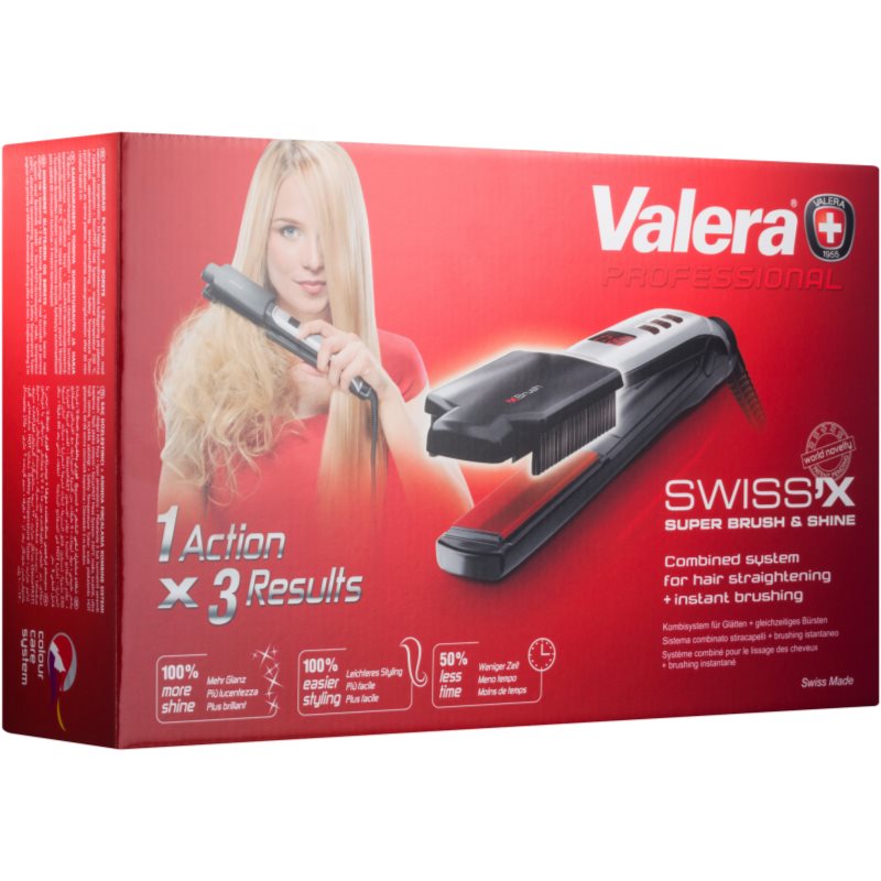 

Valera Swiss´X Brush and Shine випрямляч для волосся