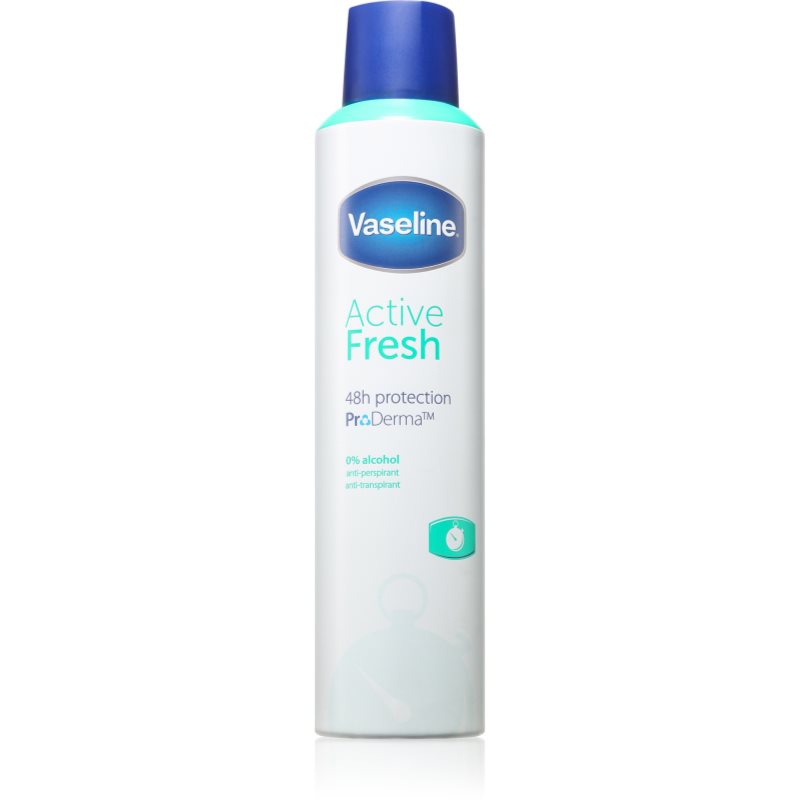 Vaseline Active Fresh Antiperspirant izzadásgátló spray dezodor 250 ml akciós termékkép 1