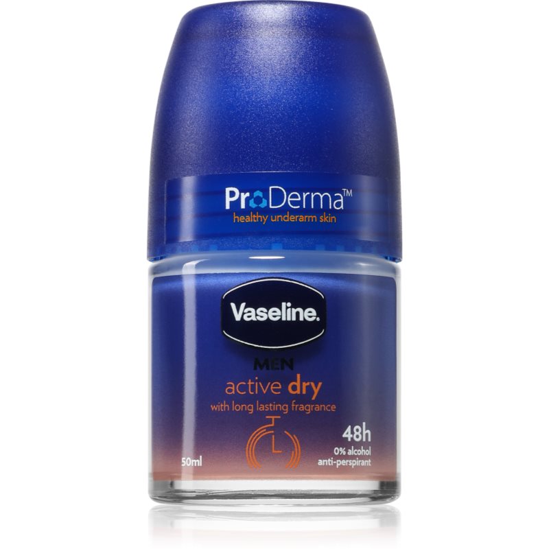 Vaseline Men Active Dry Roll-On golyós dezodor roll-on uraknak 50 ml akciós termékkép 1