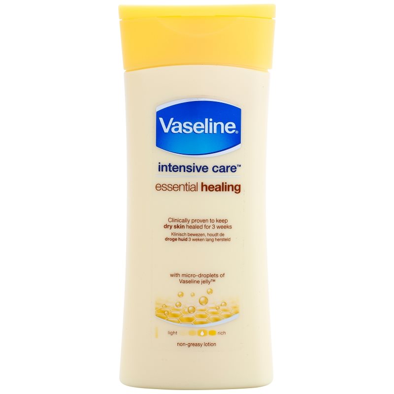 Vaseline Essential Healing tělové hydratační mléko 200 ml