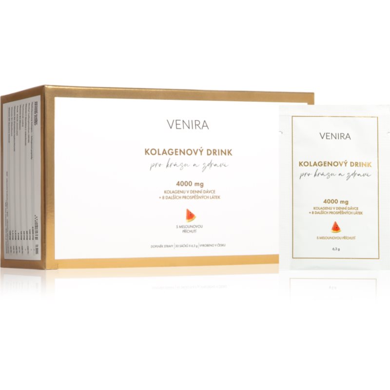 Venira Kolagenový nápoj s melounovou příchutí 30x6,3 g koupíte na Notino.cz