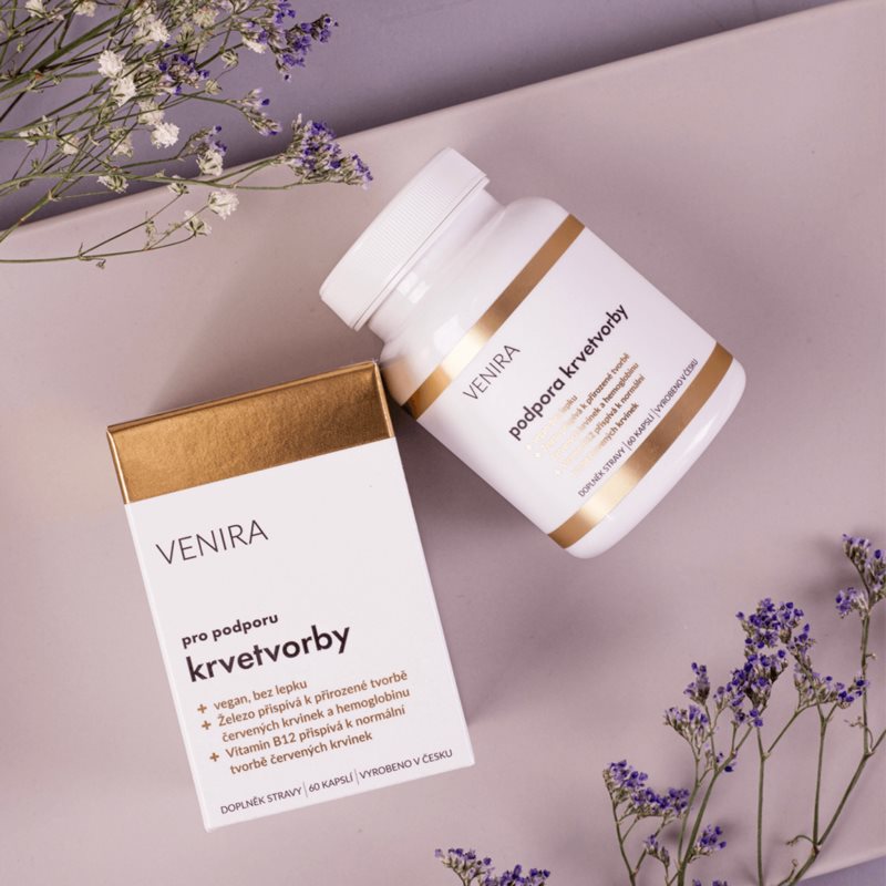 Venira Podpora krvetvorby kapsle pro podporu krvetvorby 60 cps (obrázek 3)