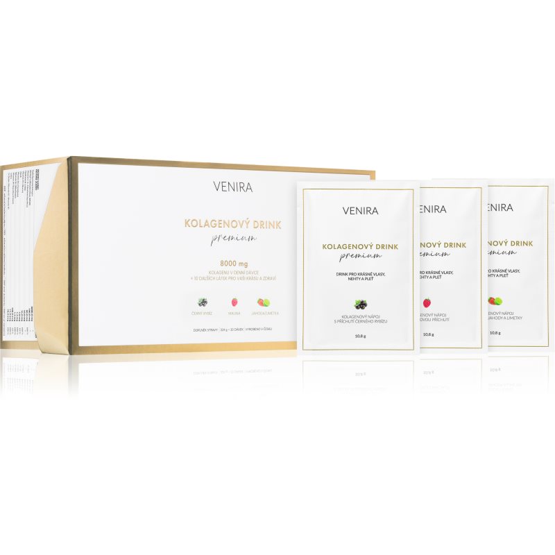Venira Premium kolagenový drink mix příchutí 30x10,8 g