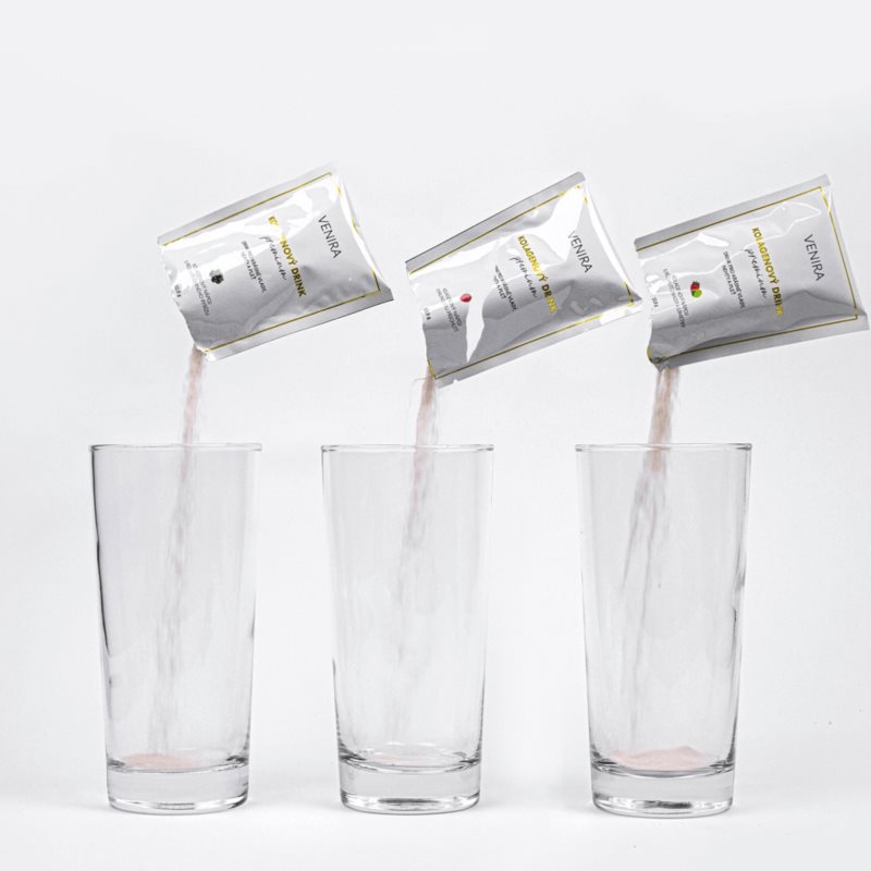Venira PREMIUM kolagenový drink - mix 3 příchutí (jahoda-limetka, černý rybíz, malina) sáčky pro krásné vlasy, pleť a nehty 30x10,8 g (obrázek 4)