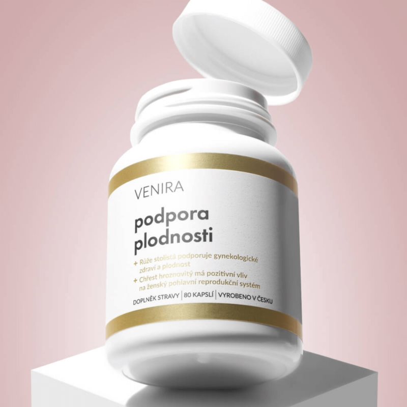 Venira Podpora plodnosti kapsle pro podporu plodnosti pro ženy 80 cps (obrázek 3)