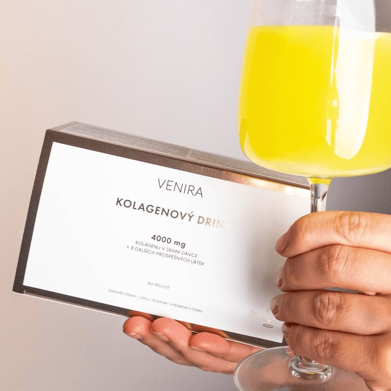 Venira Kolagenový drink prášek na přípravu nápoje pro krásné vlasy, pleť a nehty 30 ks (obrázek 3)