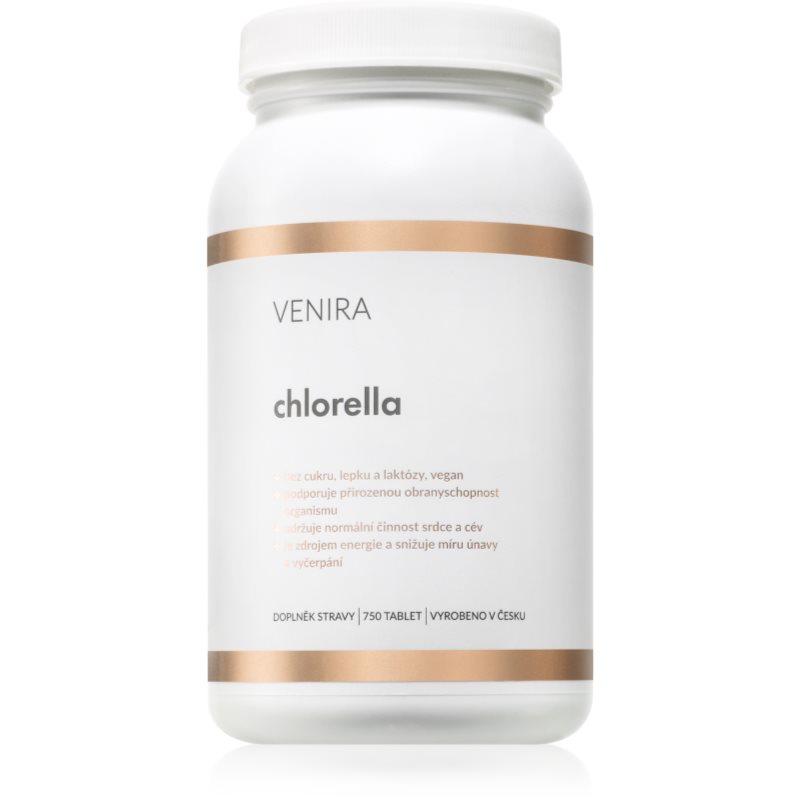 Venira Chlorella tablety na podporu detoxikácie organizmu 750 tbl