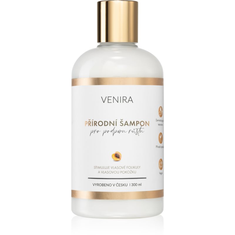 Venira Hair care marhuľa prírodný šampón pre rednúce vlasy 300 ml