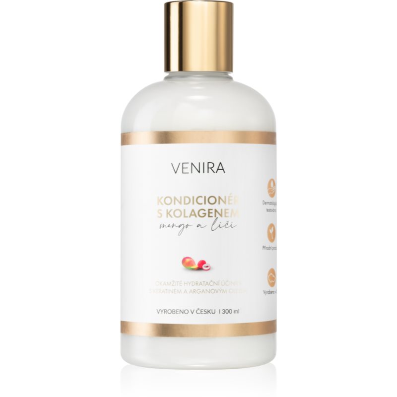 Venira Conditioner with Collagen балсам за всички видове коса Mango-Lychee 300 мл.