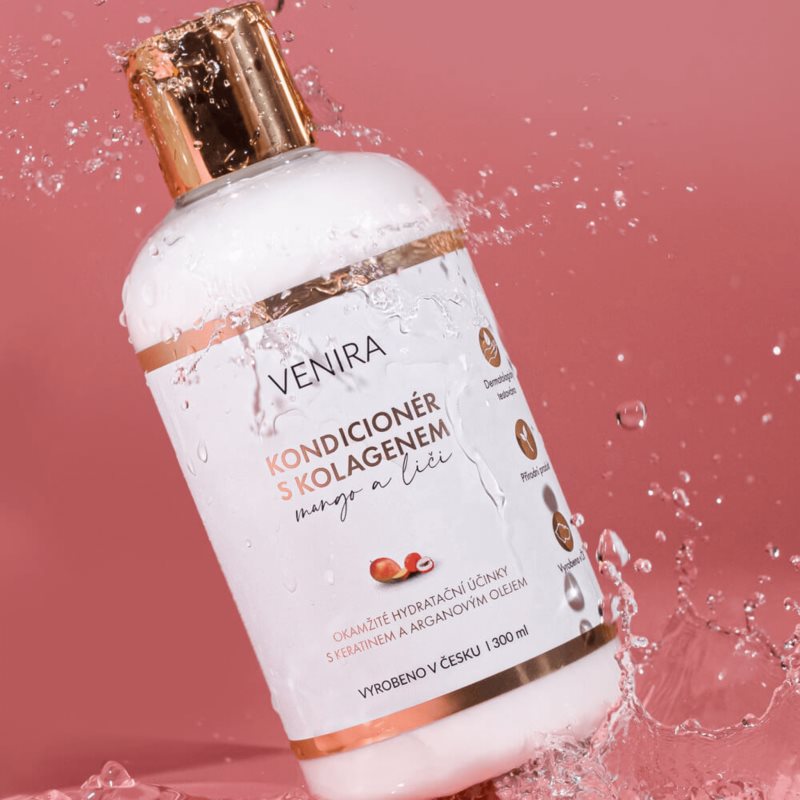 Venira Conditioner With Collagen кондиціонер для всіх типів волосся Mango-Lychee 300 мл