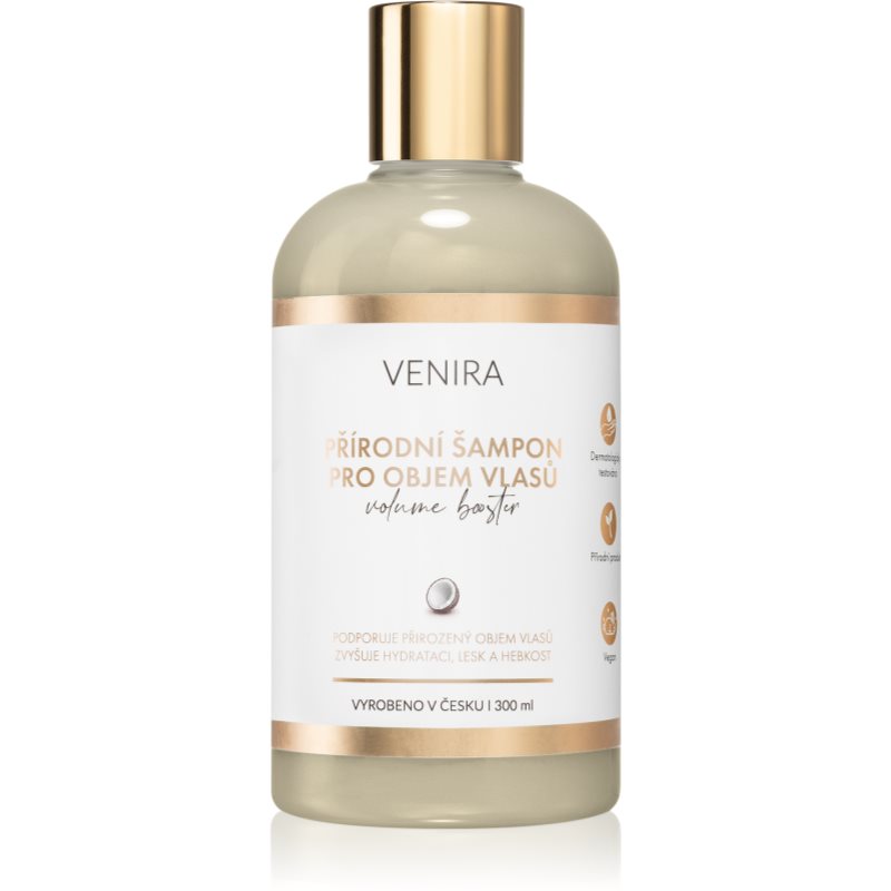 Venira Natural shampoo for hair volume sampon mindennapi használatra coconut 300 ml