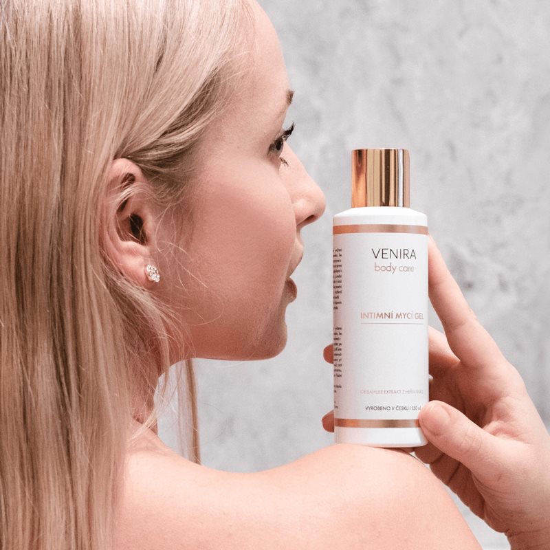 Venira Intimní mycí gel s aloe vera a heřmánkem gel na intimní hygienu 150 ml (obrázek 3)
