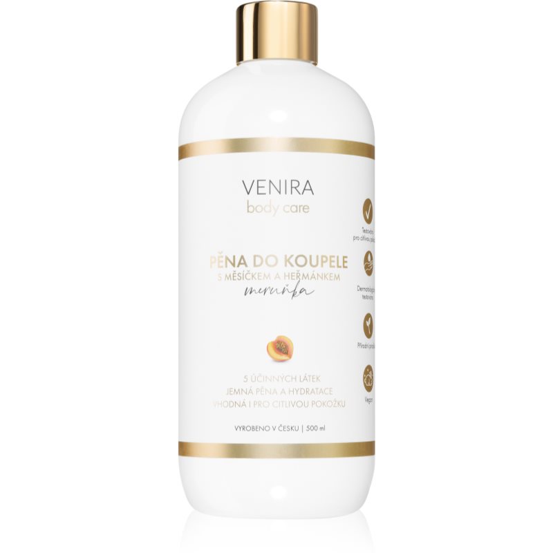 Venira Bath Foam with Calendula and Chamomile bain moussant Apricot 500 ml unisex