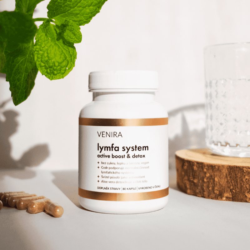 Venira Lymfa systém kapsle pro podporu detoxikace organismu 80 cps (obrázek 3)