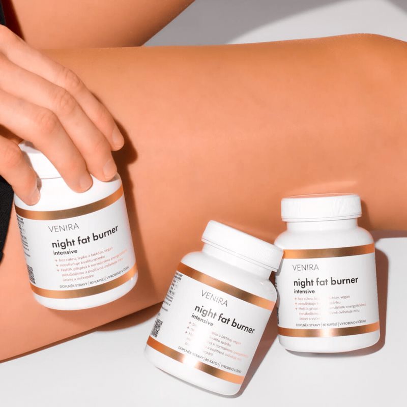 Venira Night Fat Burner Intensive kapsle pro podporu hubnutí 80 cps (obrázek 3)