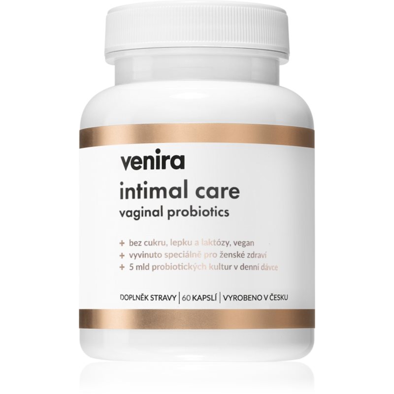 Venira Intimal Care Vaginal Probiotics kapsle pro podporu vaginálního prostředí 60 cps
