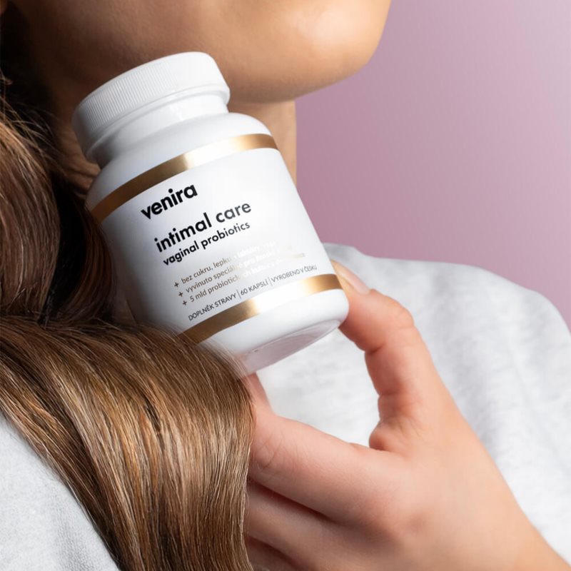 Venira Intimal Care Vaginal Probiotics kapsle pro podporu vaginálního prostředí 60 cps (obrázek 3)
