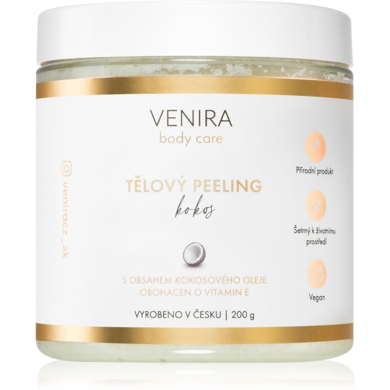 E-shop Venira Tělový peeling tělový peeling Coconut 200 g