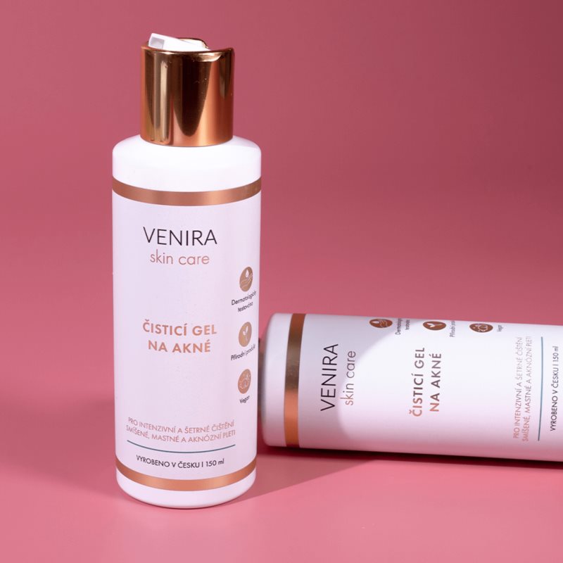 Venira Cleansing Gel For Acne Gel Nettoyant Pour Peaux à Problèmes, Acné 150 Ml