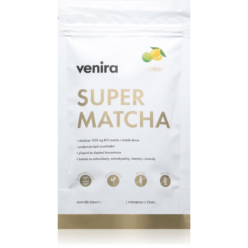 Venira Super Matcha matcha prášek příchuť Citrus 90 g