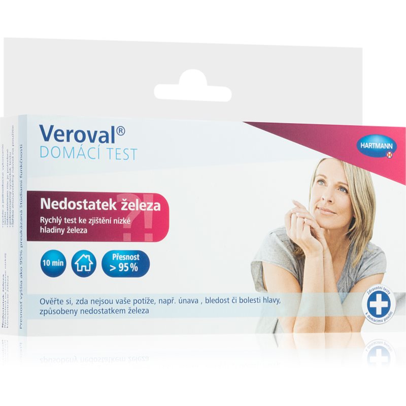 Hartmann Veroval Nedostatok železa - domáci test test na detekciu deficitu železa 1 ks kúpite na Notino.sk
