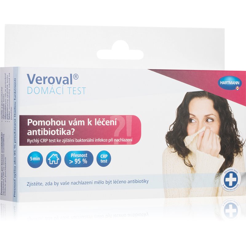 Hartmann Veroval CRP test zdravotnícky prostriedok 1 ks kúpite na Notino.sk