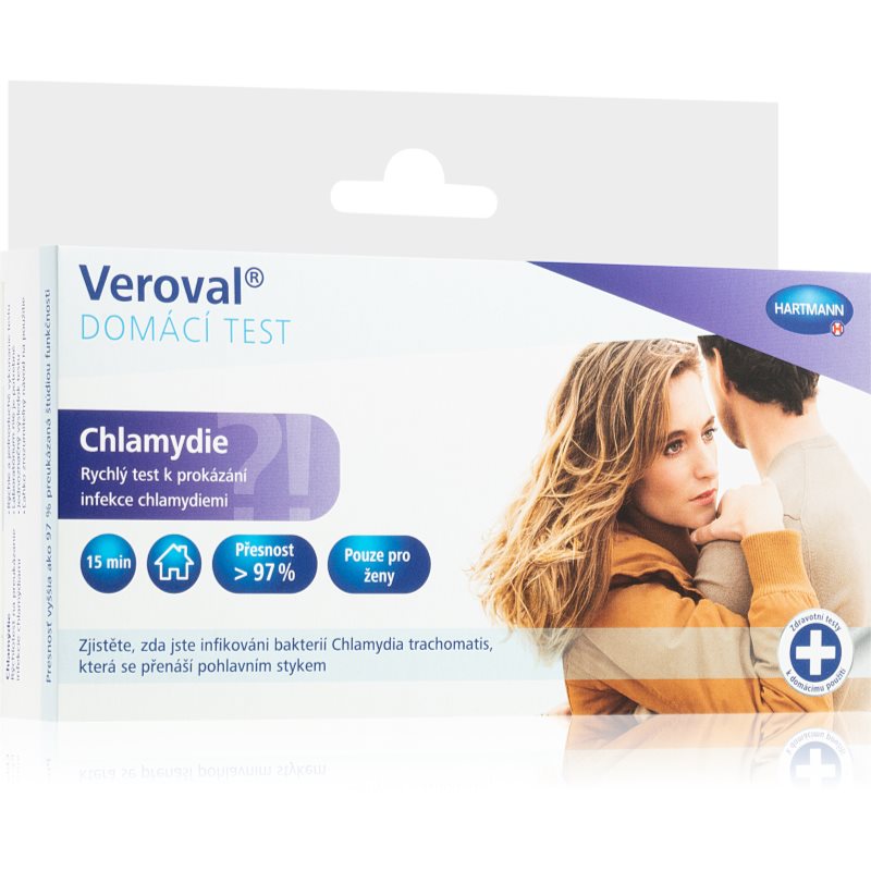 Hartmann Veroval Chlamýdie - domáci test test na preukázanie chlamýdiovej infekcie 1 ks kúpite na Notino.sk