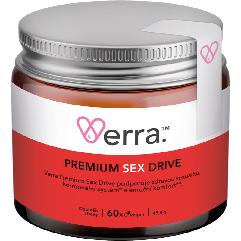 Verra Premium Sex Drive kapsuly na podporu zvýšenia sexuálnej túžby pre ženy 60 cps