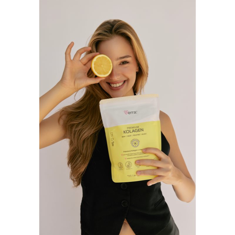 Verra Premium Kolagen kolagen s příchutí citron 408 g (obrázek 3)